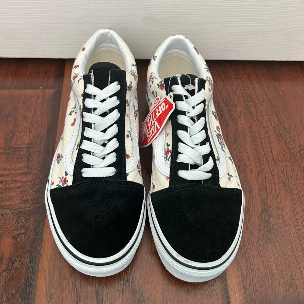 off-white floral vans